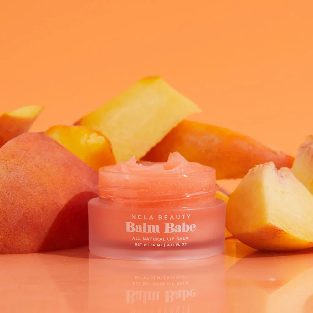 NCLA Balm Babe Persikinis Lūpų Balzamas 10ml