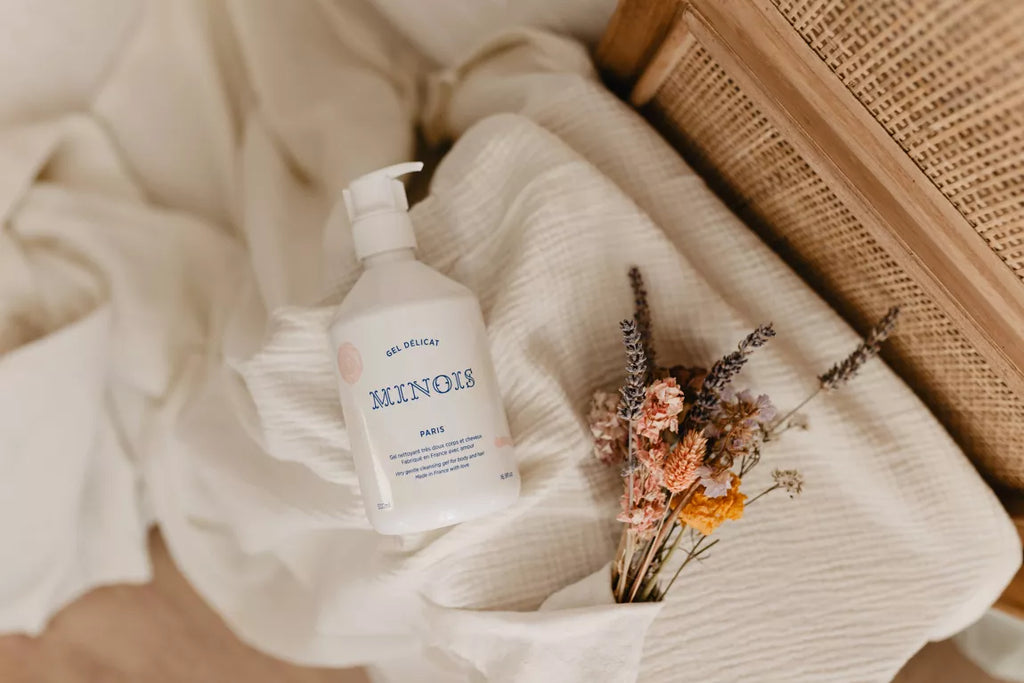 Minois Paris Gel Delicat – Labai švelnus plovimo gelis kūnui ir plaukams 500ml
