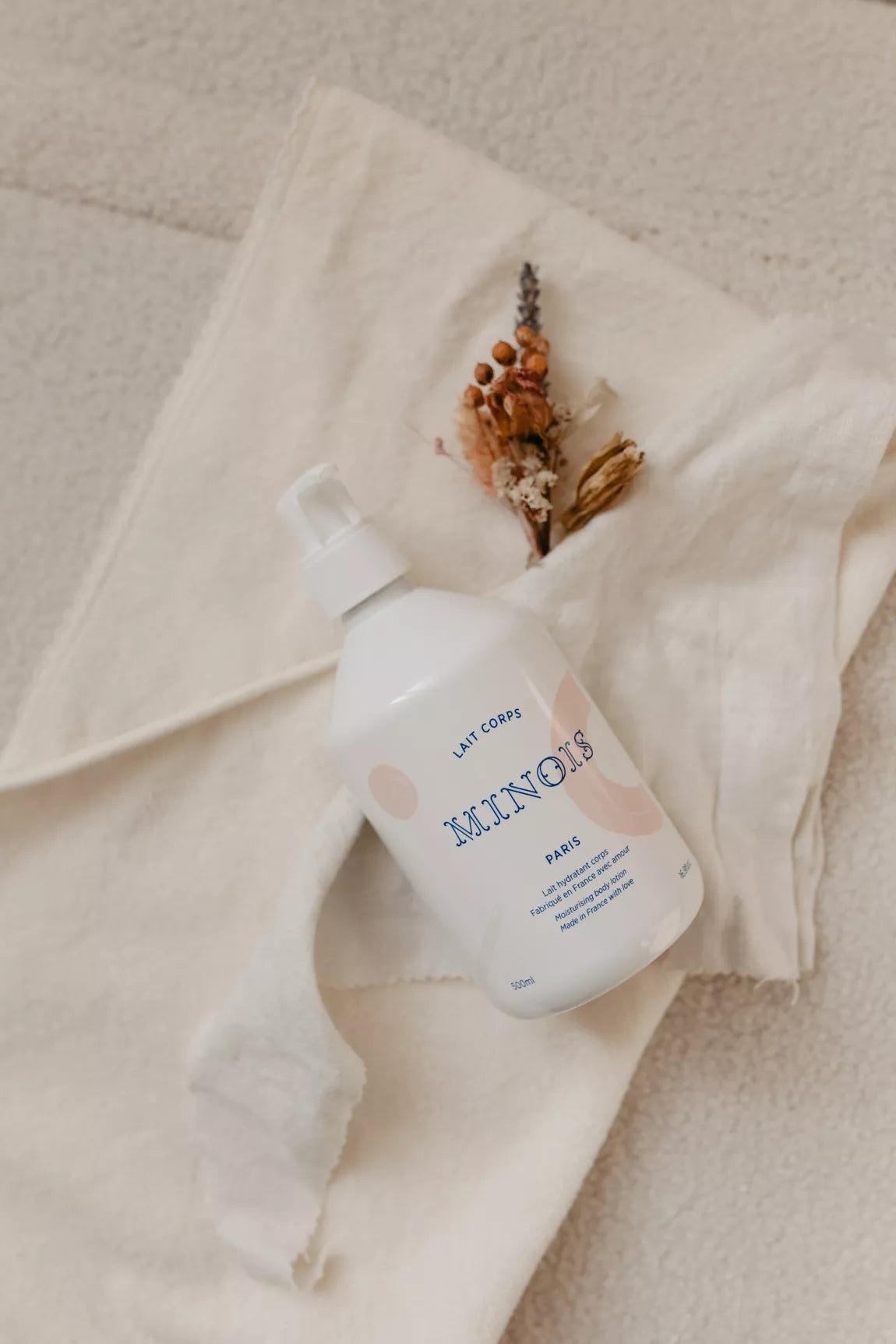 Minois Paris Lait Corps – Drėkinamasis kūno pienelis 500ml