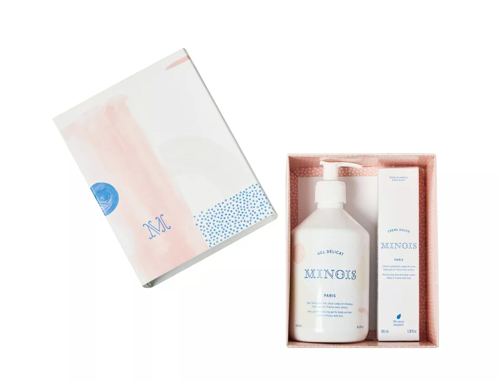 Minois Paris Dovanų dėžutė - prausiklis ir kremas