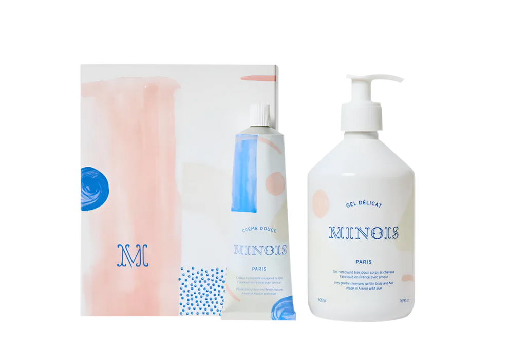 Minois Paris Dovanų dėžutė - prausiklis ir kremas