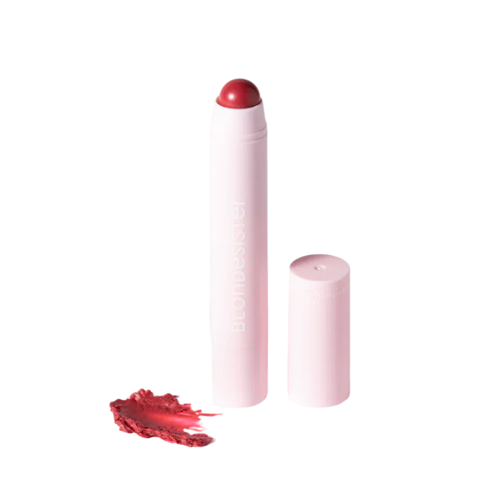 BLONDESISTER kreidelė: skaistalai ir lūpdažis viename, 3,5 g