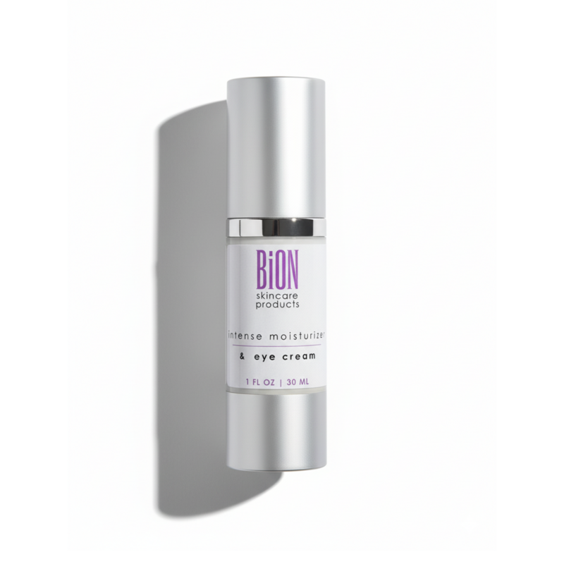 BiON Skincare Intense Moisturizer & Eye Cream - veido ir paakių kremas 50ml