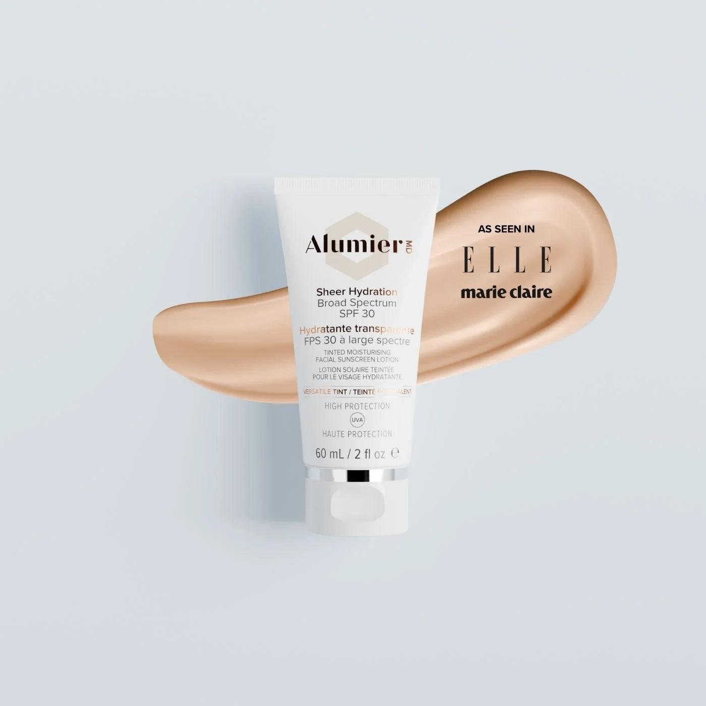 Alumier MD Sheer Hydration Broad Spectrum SPF 30* - SPF su spalva 60ml