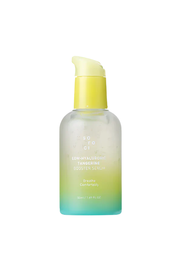 SOROCI “Low-Hyaluronic Tangerine” stiprinamasis serumas hiperpigmentacijai, 50 ml