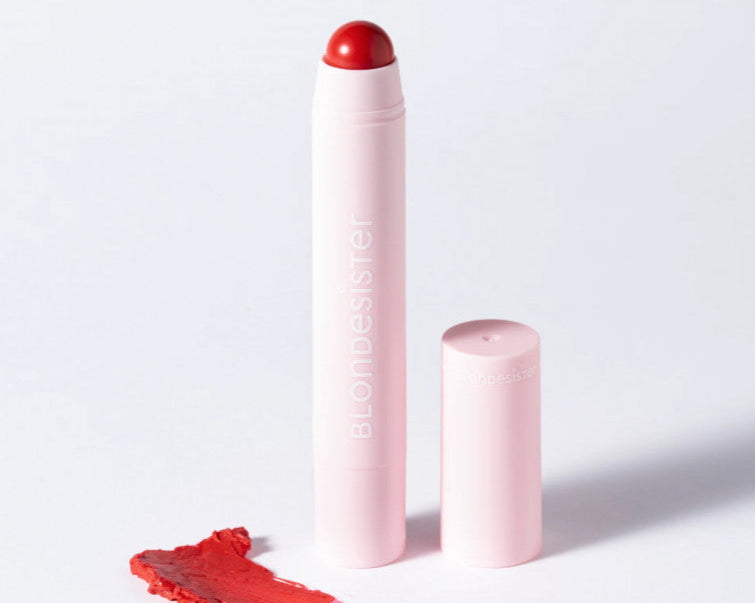 BLONDESISTER kreidelė: skaistalai ir lūpdažis viename, 3,5 g