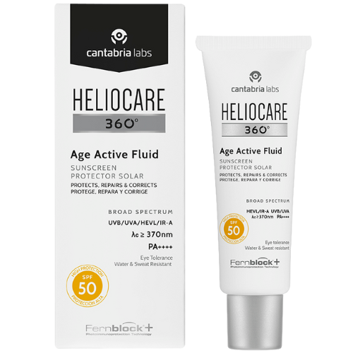 Heliocare 360 Age Active fluidas SPF50+, 50 ml