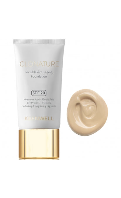 KEENWELL CLONATURE JAUNINANTIS MAKIAŽO PAGRINDAS SPF20, 30 ml