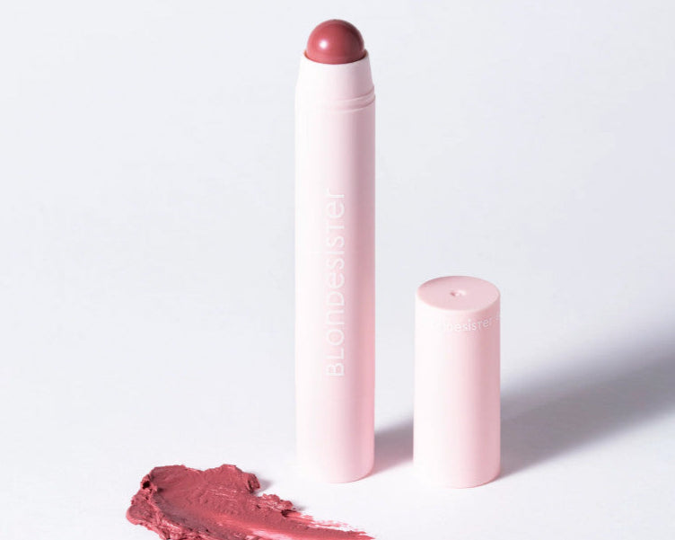 BLONDESISTER kreidelė: skaistalai ir lūpdažis viename, 3,5 g