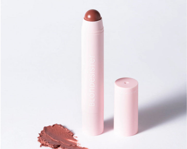 BLONDESISTER kreidelė: skaistalai ir lūpdažis viename, 3,5 g