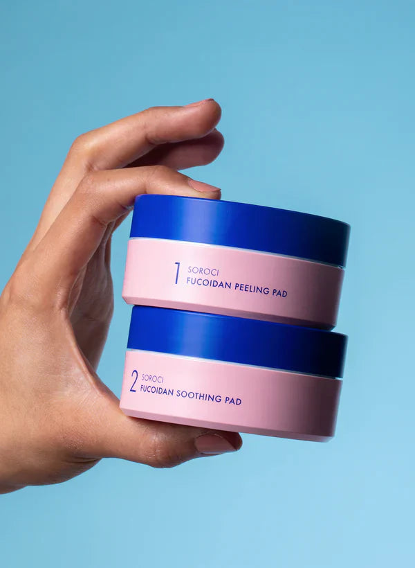 SOROCI Fukoidano šveičiamųjų ir raminamųjų diskelių rinkinys, 70 vnt. (160 ml)